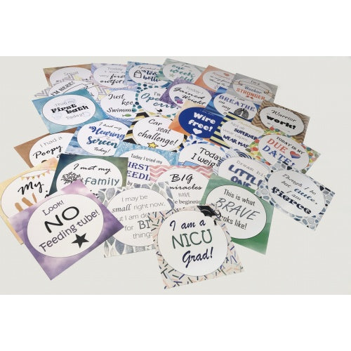 NICU Milestone Crib Cards