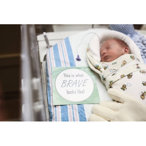 NICU Milestone Crib Cards